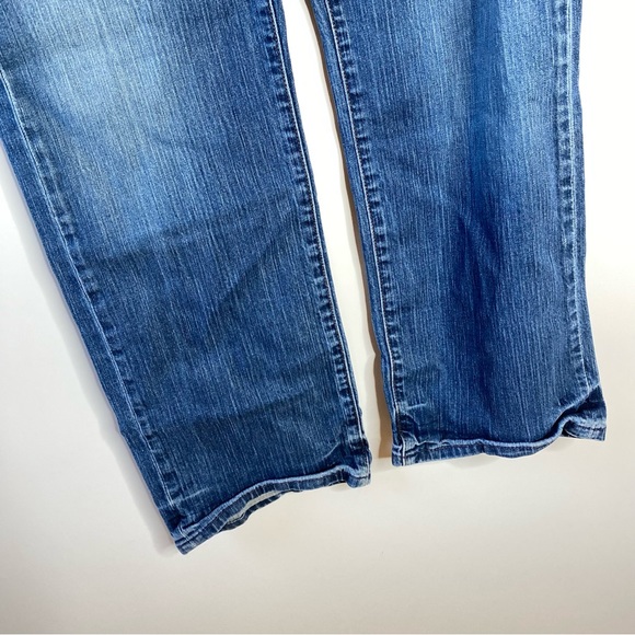 Levis Red Collection Mens Slim Straight Jeans 38x32 Distressed Denim Limited Ed - Picture 3 of 14